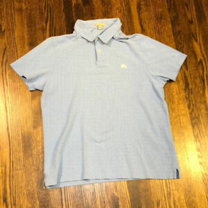 Blue Burberry Polo